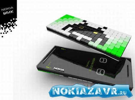 Nokia Unik - уникальный телефон-мозаика