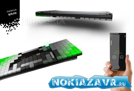 Nokia Unik - уникальный телефон-мозаика