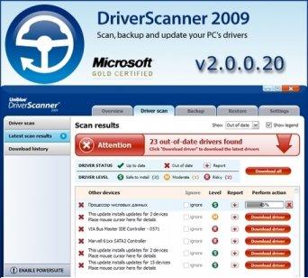 DriverScanner 2009 v2.0.0.20
